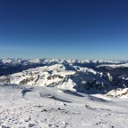 vue glacier de bellecote la plagne