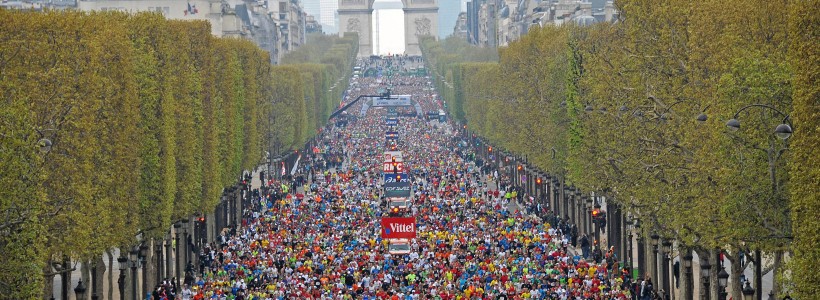 marathon de paris ligne de depart